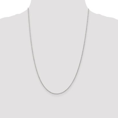 Sterling Silver 1.6mm Loose Rope Chain