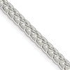 Sterling Silver 3mm Square Spiga Chain