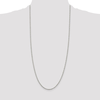 Sterling Silver 1.95mm Loose Rope Chain