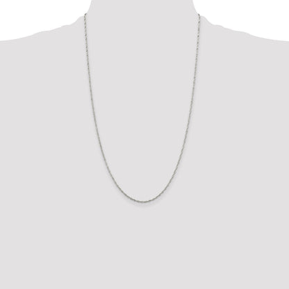 Sterling Silver 1.4mm Singapore Chain