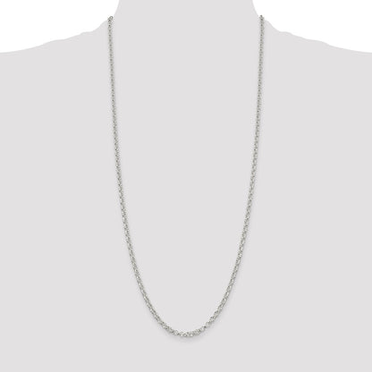 Sterling Silver 3.5mm Rolo Chain