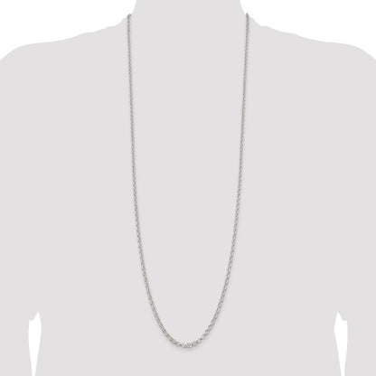 Sterling Silver 3.5mm Rolo Chain