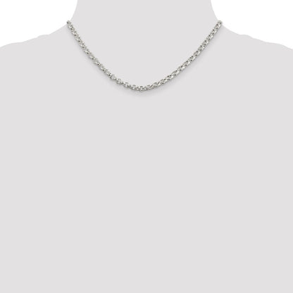 Sterling Silver 4.6mm Rolo Chain