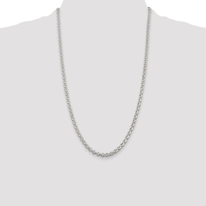 Sterling Silver 4.6mm Rolo Chain