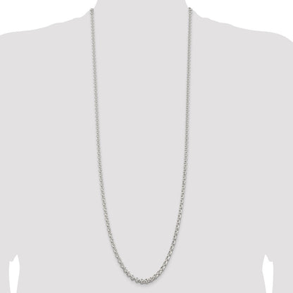 Sterling Silver 4.6mm Rolo Chain