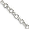 Sterling Silver 5.75mm Oval Cable Chain