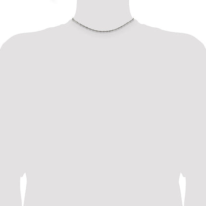 Sterling Silver 1.75mm Singapore Chain