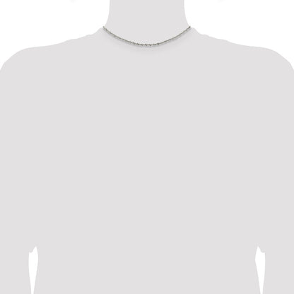 Sterling Silver 2mm Singapore Chain