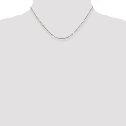 Sterling Silver 2mm Singapore Chain