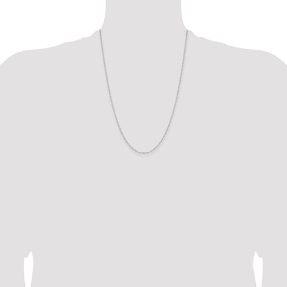 Sterling Silver 1.2mm Figaro Chain