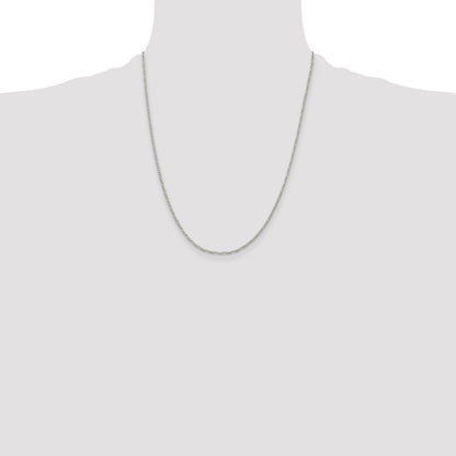 Sterling Silver 1.4mm Figaro Chain