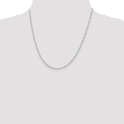 Sterling Silver 1.75mm Figaro Chain