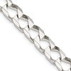 Sterling Silver 8.6mm D/C Square Curb Chain