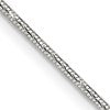 Sterling Silver 1.25mm Diamond-cut Snake Chain