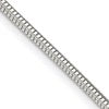 Sterling Silver 2mm Diamond-cut Snake Chain