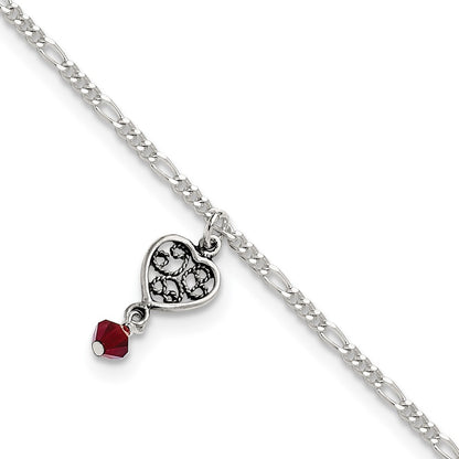 Hearts & Love Anklets