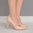 Sterling Silver Fancy Bead Anklet