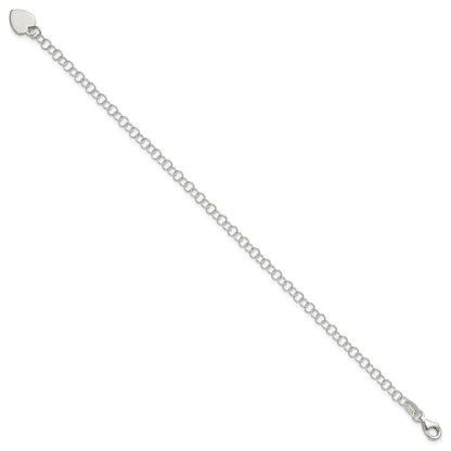 Sterling Silver Round Link Bracelet