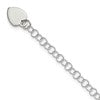 Sterling Silver Round Link Bracelet