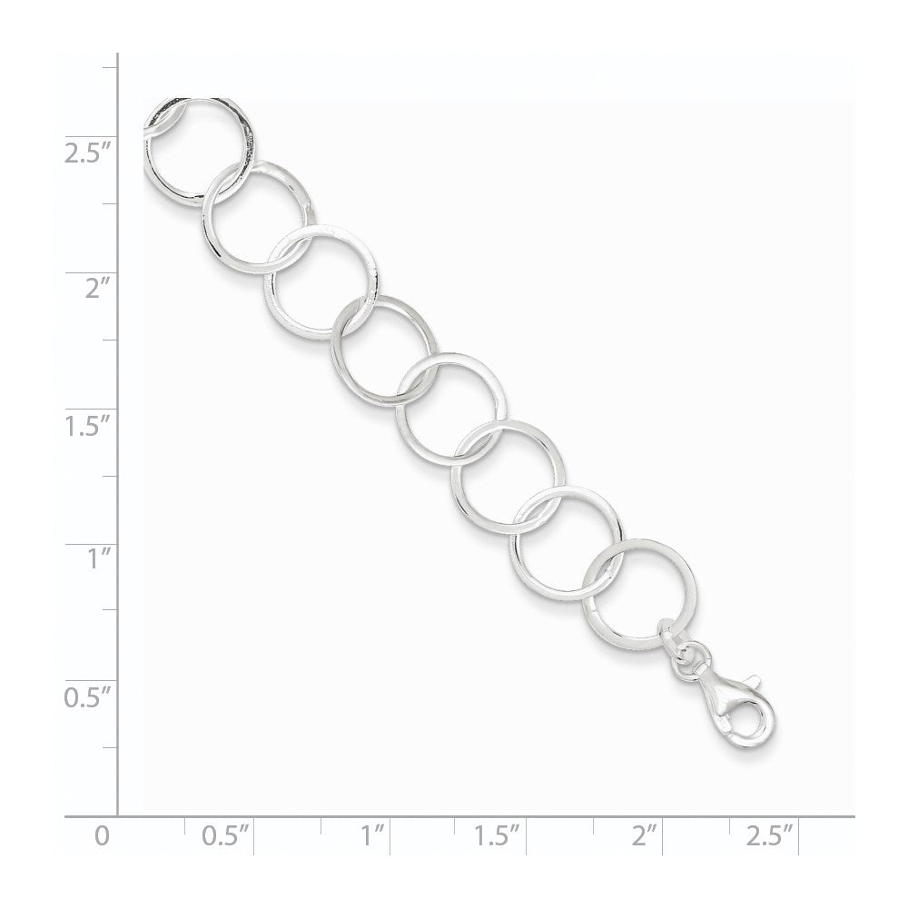 Sterling Silver Circle Bracelet