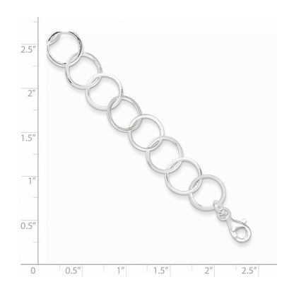Sterling Silver Circle Bracelet