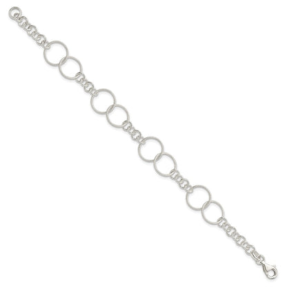 Sterling Silver Necklace, Bracelet and Earring Set