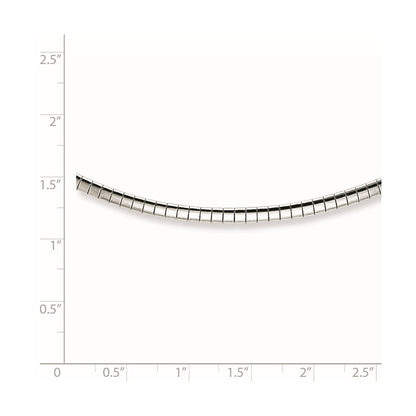 Sterling Silver 2mm w/2 in Ext Cubetto Chain