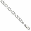 Sterling Silver Polished Fancy Link Bracelet
