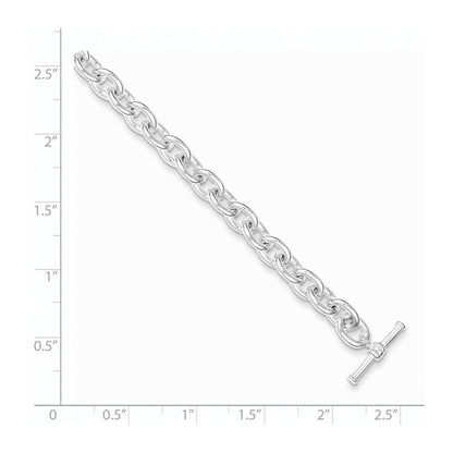 Sterling Silver Toggle Link Bracelet