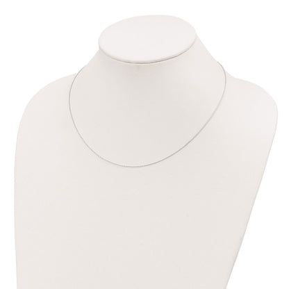 Sterling Silver Polished Beaded Necklace