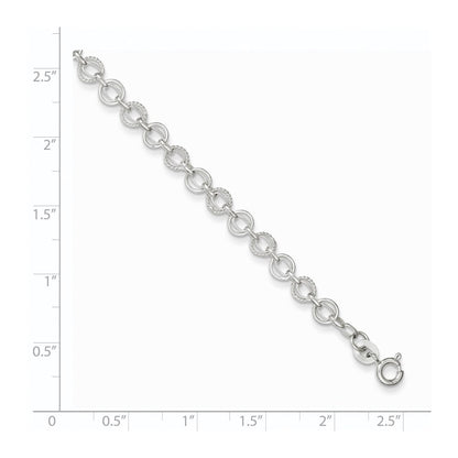 Sterling Silver 5mm Fancy Bracelet