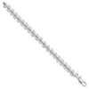 Sterling Silver Fancy Polished San Marco Bracelet