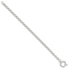 Sterling Silver Polished Rolo Fancy Bracelet