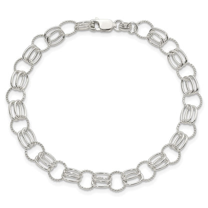 Sterling Silver Link Bracelet