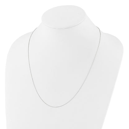 Sterling Silver Polished 1.00mm Beaded Adjustable Necklace