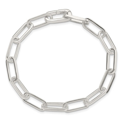 Sterling Silver Polished Fancy Link Bracelet