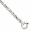 Sterling Silver Polished 5.65mm Fancy Link 7.5 Inch Bracelet