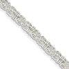 Sterling Silver 4mm Fancy Byzantine Chain