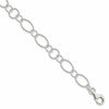 Sterling Silver Fancy Link Bracelet