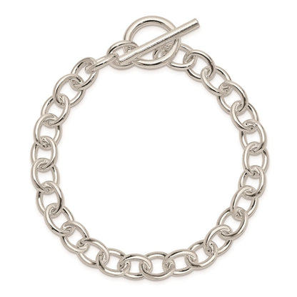 Sterling Silver 7.5inch Fancy Link Bracelet