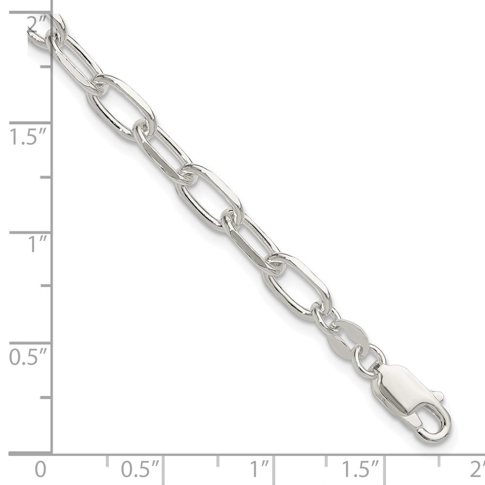 Sterling Silver 8.25inch Fancy Link Bracelet