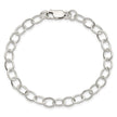 Sterling Silver 7 inch Fancy Link Bracelet
