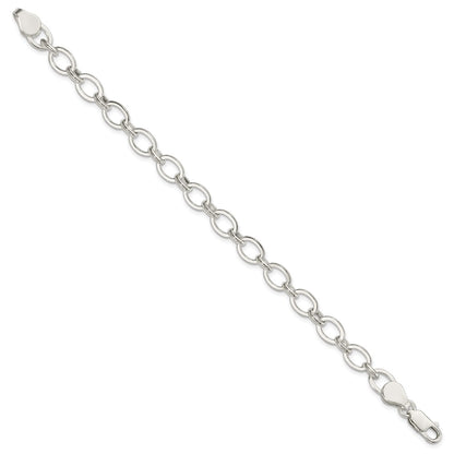 Sterling Silver 6.5inch Fancy Link Bracelet