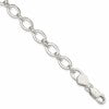 Sterling Silver 7 inch Fancy Link Bracelet