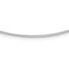 Sterling Silver Solid Polished 1.2mm Neck Wire Necklace