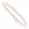 4-5mm Pink Rice Freshwater Cultured Pearl Small Stretch Bracelet