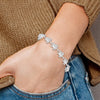 De-Ani Sterling Silver Rhodium-plated Polished Sea Turtle 7.5 inch Bracelet