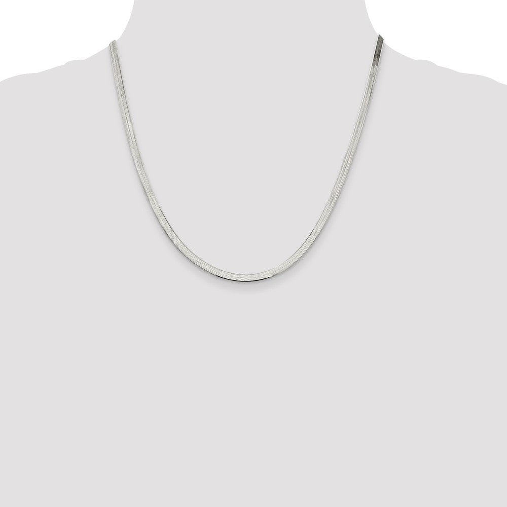 Sterling Silver 3.5mm Magic Herringbone Chain
