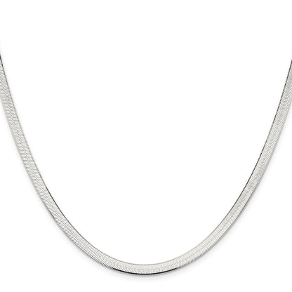 Sterling Silver 4.5mm Magic Herringbone Chain