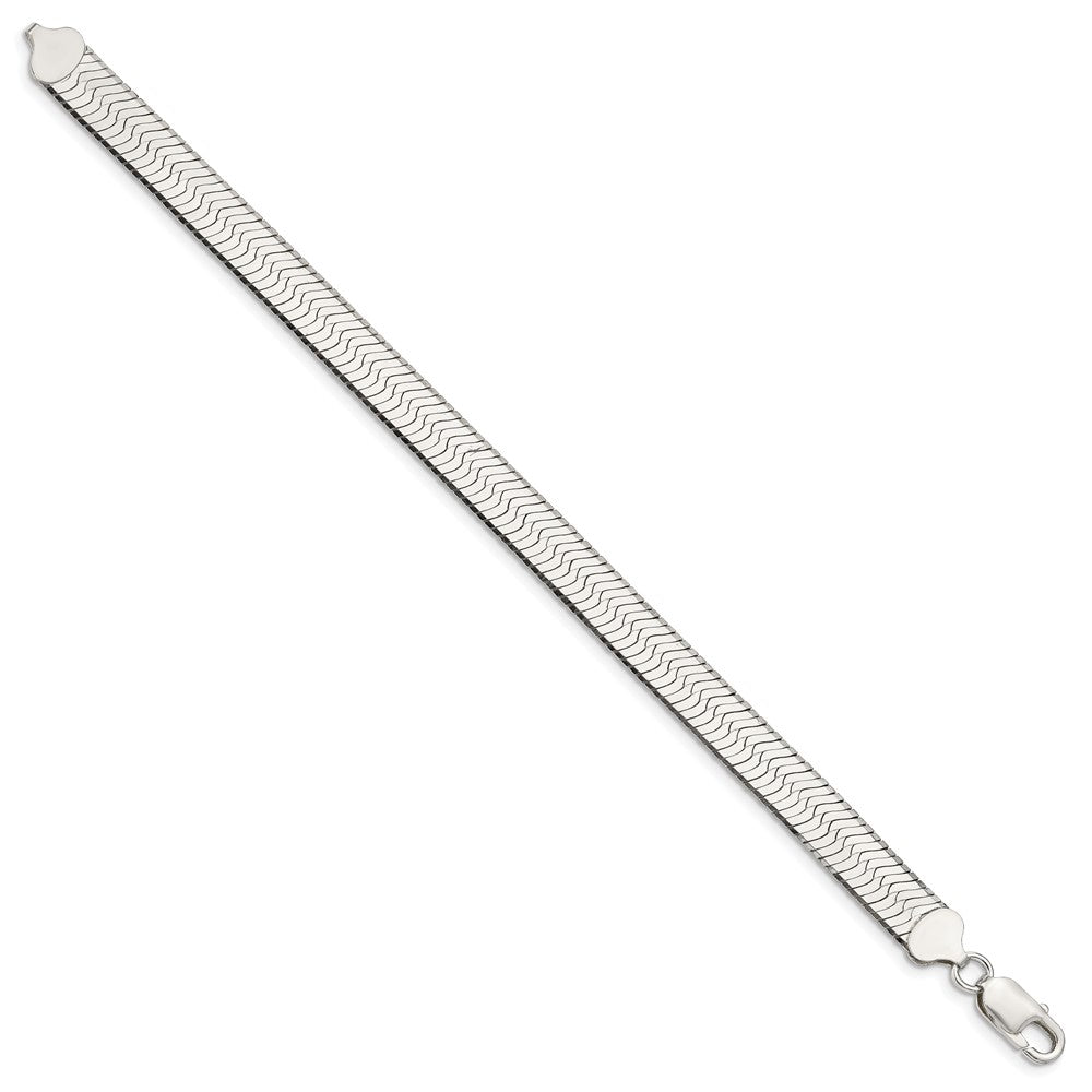 Sterling Silver 8.75mm Magic Herringbone Chain